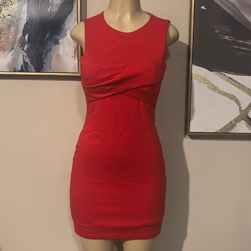 Bailey 44 Casual Red Dress Size XS